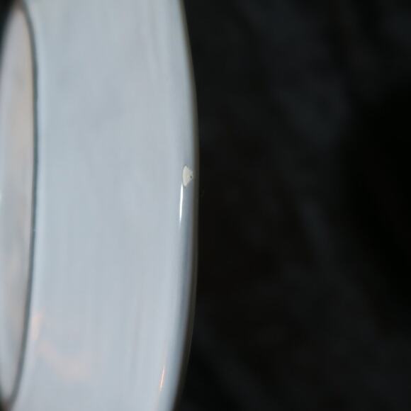 Happy Birthday Crown Princess Royalty 4 Set Plates 8" Gray Raised Pottery Barn - Picture 9 of 12